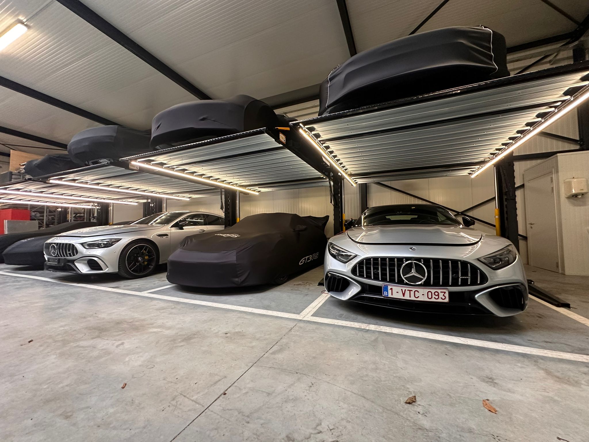 Ruimtebesparende parkeerlift in Oud Turnhout