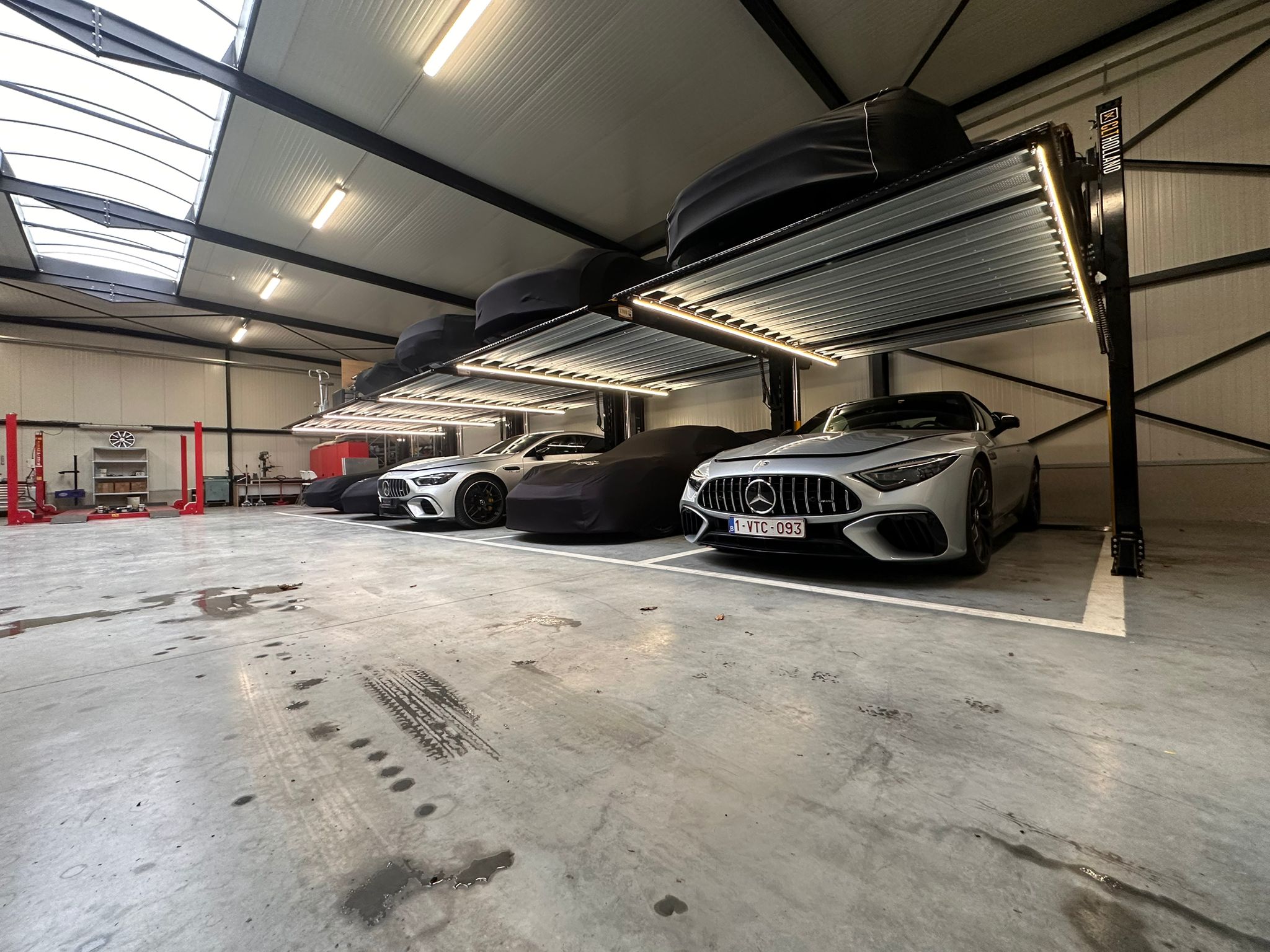 Parkeerlift in Oud Turnhout